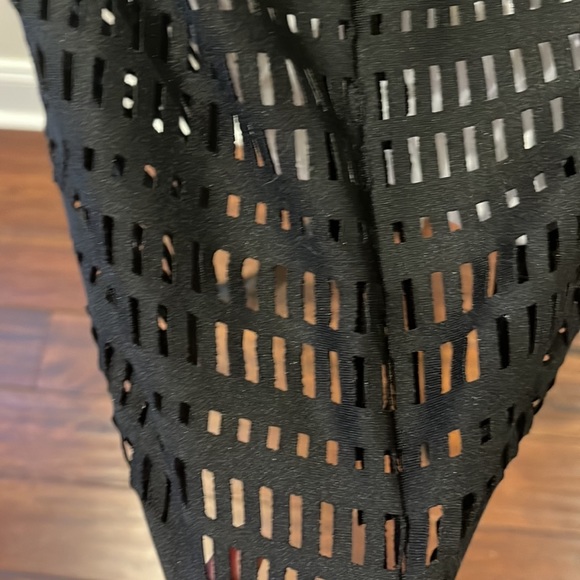 Love Ady Cut Out Skater Dress W/Liner Size S in Black & White - Picture 3 of 6